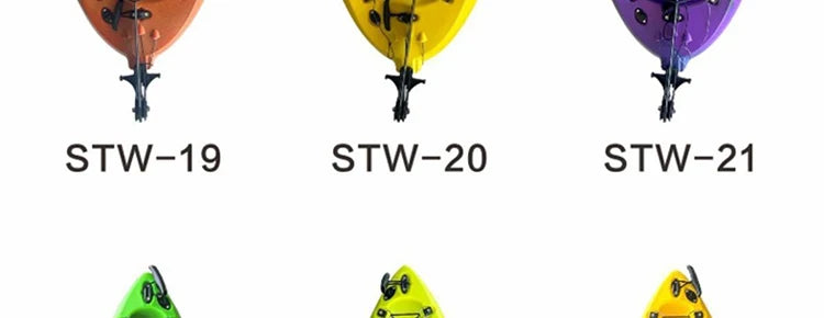 Beach Camp Portable LLDPE Kayak with Split Hard Shell, Electric/Pedal-Driven Canoe for Solo/Tandem Lake/Sea Adventures, Modular Assembly