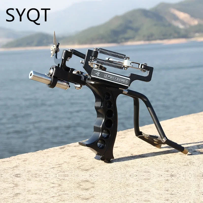 Beach Camp Laser Slingshot Hunting Fishing Professional Slingshot Outdoor Hunting Shooting Sports Powerful Hunting Acessories