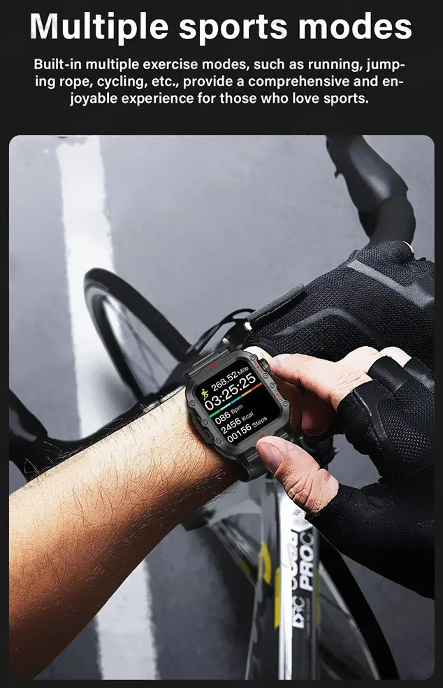 Beach Camp 2025 Smartwatch For New GPS Smart Watch Men 1.71 Inch HD Display GPS & Make/Receive Phone Calls 400mAh Battery Braceletes