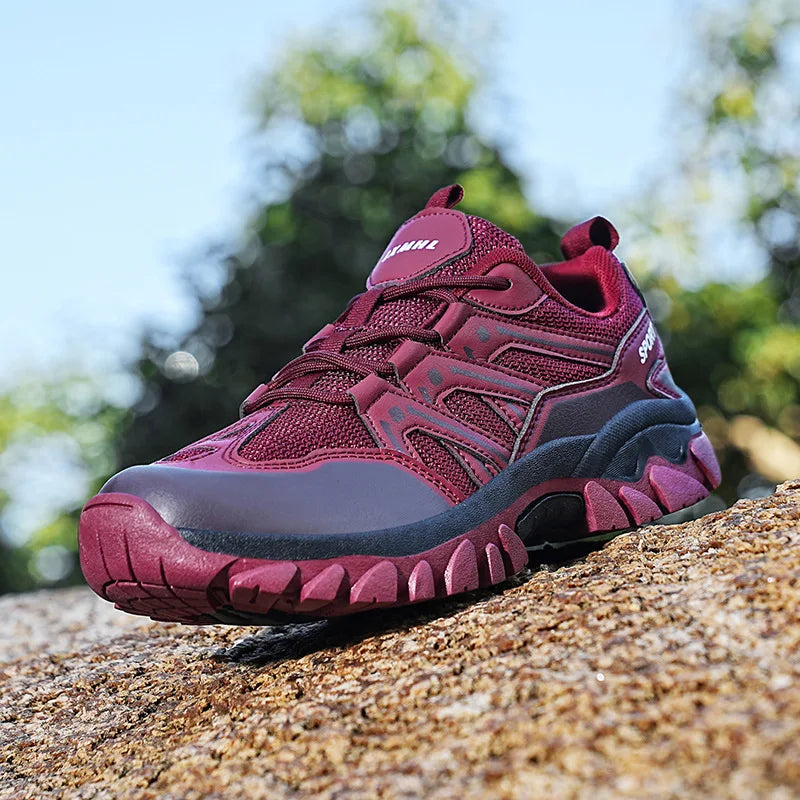 Beach Camp Men/women's Hiking Shoes Outdoor Trekking Sports Climbing Camping Boots Non-slip Waterproof Walking Jogging Trainers Sneakers