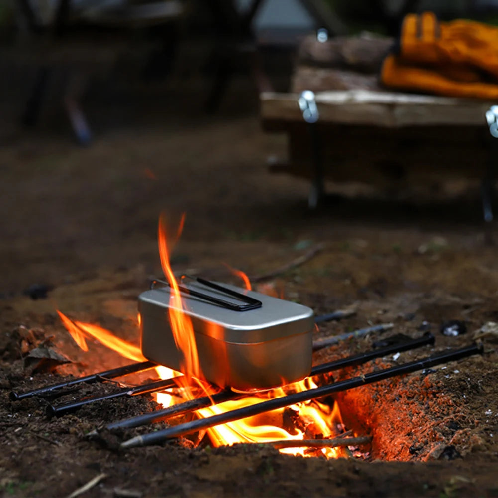4/8Pcs Tent Pegs Forged Steel Tent Pegs Heavy Duty Unbreakable Tent Pegs with Storage Bag & Hammer for Camping Picnic