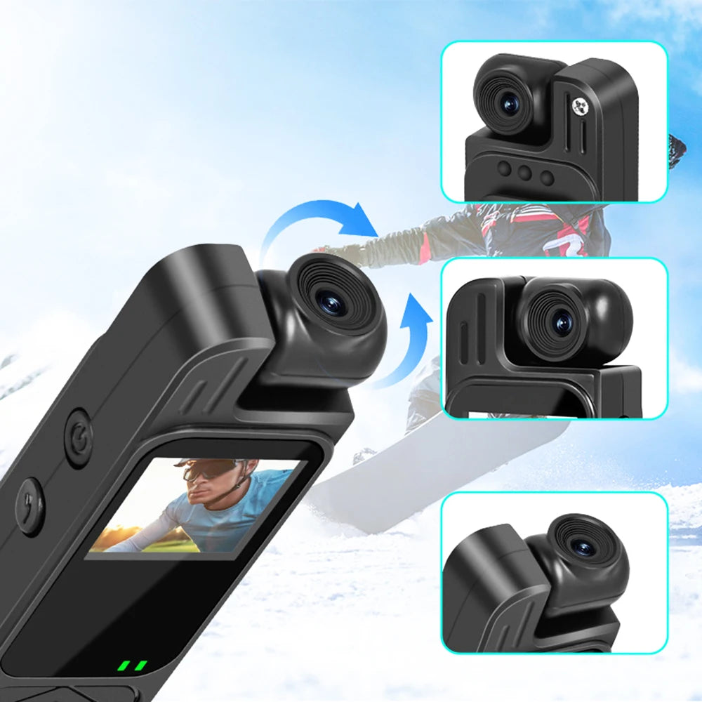 Beach Camp Full HD 1080P Mini Body Camera Body Mounted Camera Night Vision Digital Video Recorder 1.3inch Bodycam Police Camera