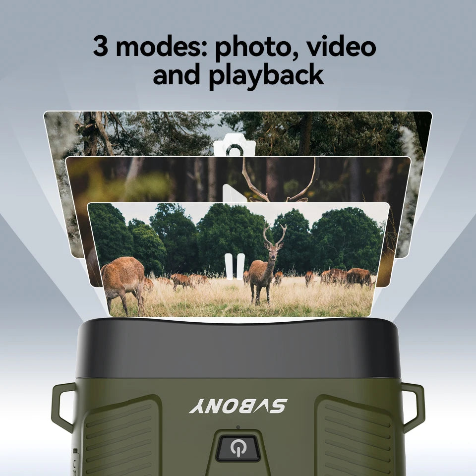 Beach Camp SX31 Zoom Digital Infrared Night Vision Binocular Telescope, for Hunting Camping Professional 4K Night Vision Device