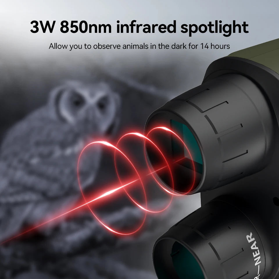 Beach Camp SX31 Zoom Digital Infrared Night Vision Binocular Telescope, for Hunting Camping Professional 4K Night Vision Device