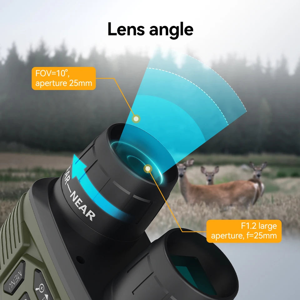Beach Camp SX31 Zoom Digital Infrared Night Vision Binocular Telescope, for Hunting Camping Professional 4K Night Vision Device