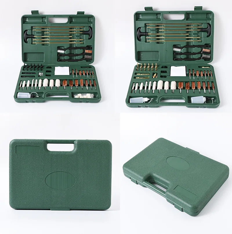 Beach Camp Universal Cleaning Kit for Hunting Gear Brass Rods Wire Rope Brushes-for Tactical Use