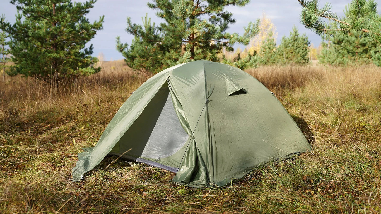 Beach Camp Blackdeer  3P Tent Backpacking Tent Outdoor Camping 4 Season Tent With Snow Skirt Double Layer Waterproof Hiking Trekking