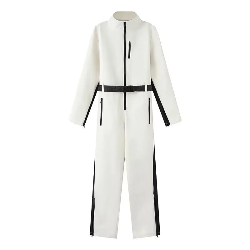 Beach Camp 2025 Women's One-piece Fleece Ski Bodysuit