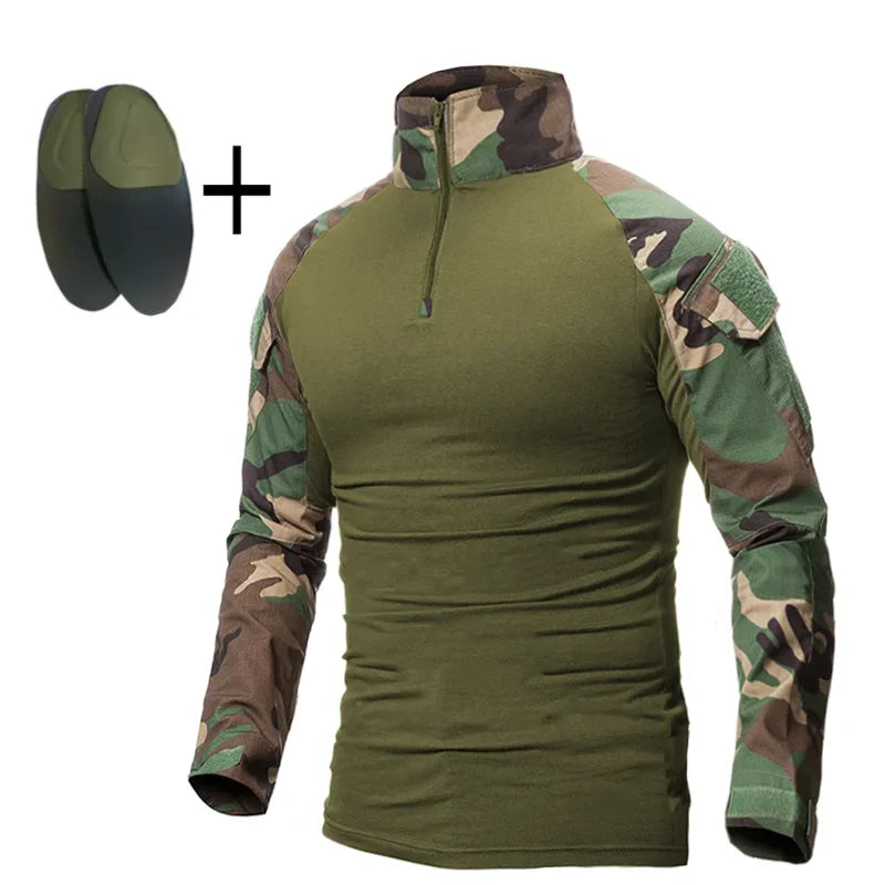 Beach Camp Tactical Uniform Camouflage Multicam Shirt Coat Pant Sniper Hunting Clothes