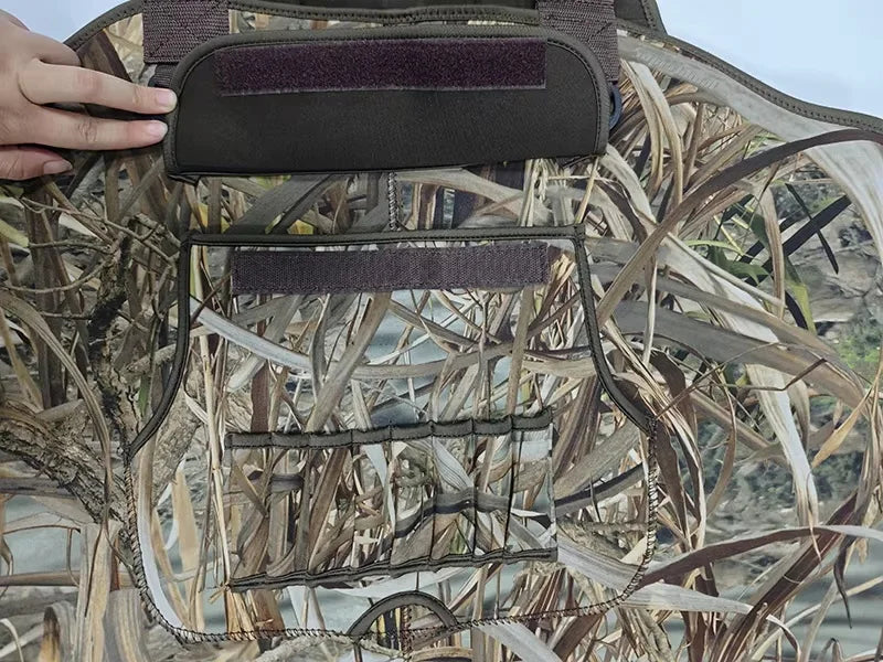 Beach Camp Neoprene Wader Custom Fly Fishing Chest Waders Waist Pack Belt Reed Pattern Camo Duck Hunting