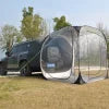 Single-Layer Waterproof Car Tent Tailgate Pop-Up SUV Tent for Camping Multipurpose Truck Tent for Car Campers