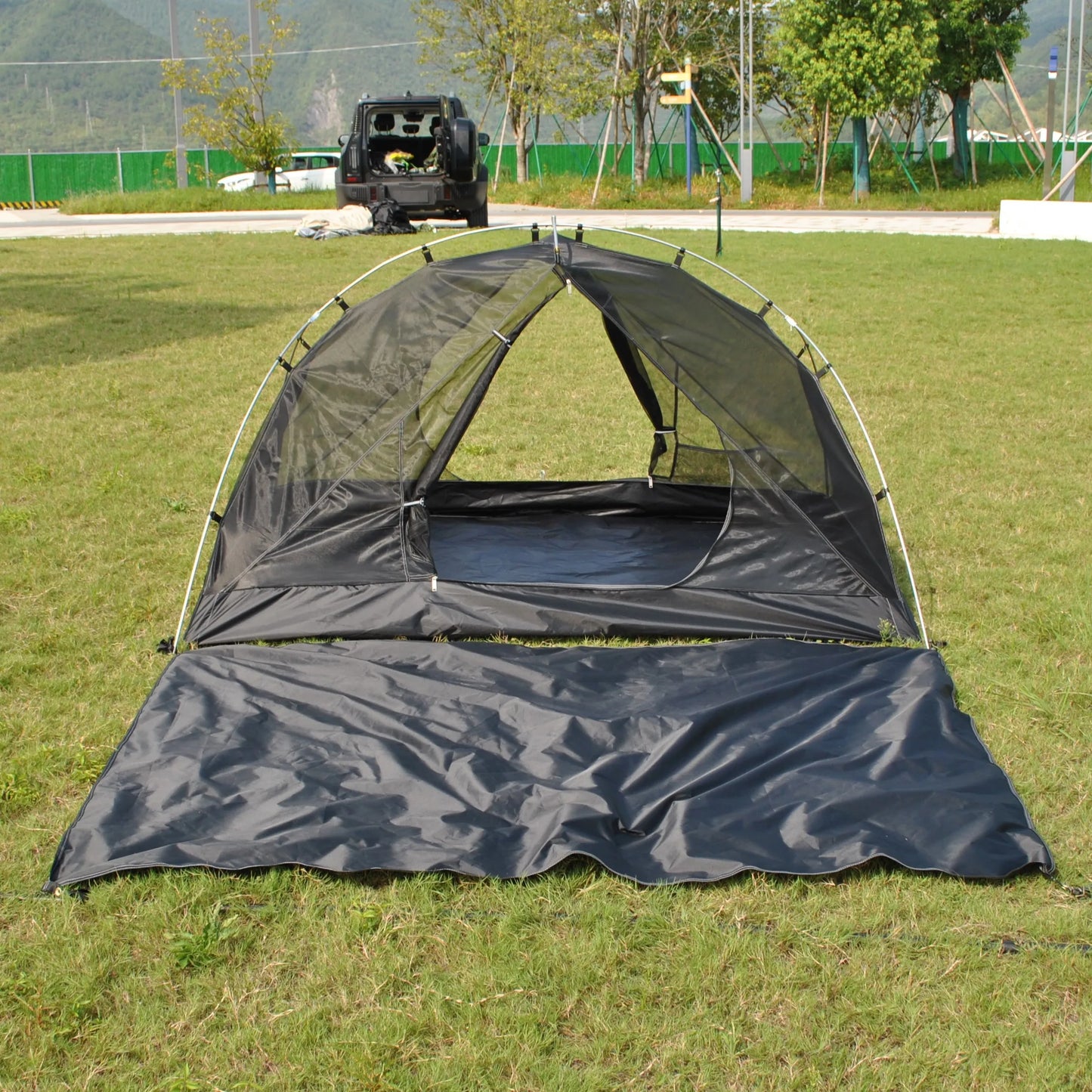 High-end 2 Person Camping Tent with Rain Fly and Carrying Bag - Lightweight Outdoor Tent for Backpacking, Hiking, or Beach Tent