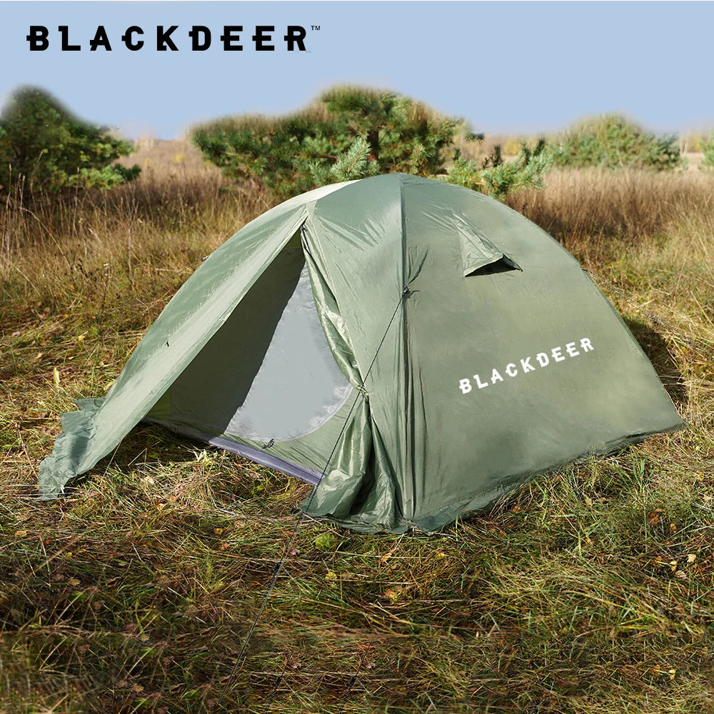 Beach Camp Blackdeer  3P Tent Backpacking Tent Outdoor Camping 4 Season Tent With Snow Skirt Double Layer Waterproof Hiking Trekking