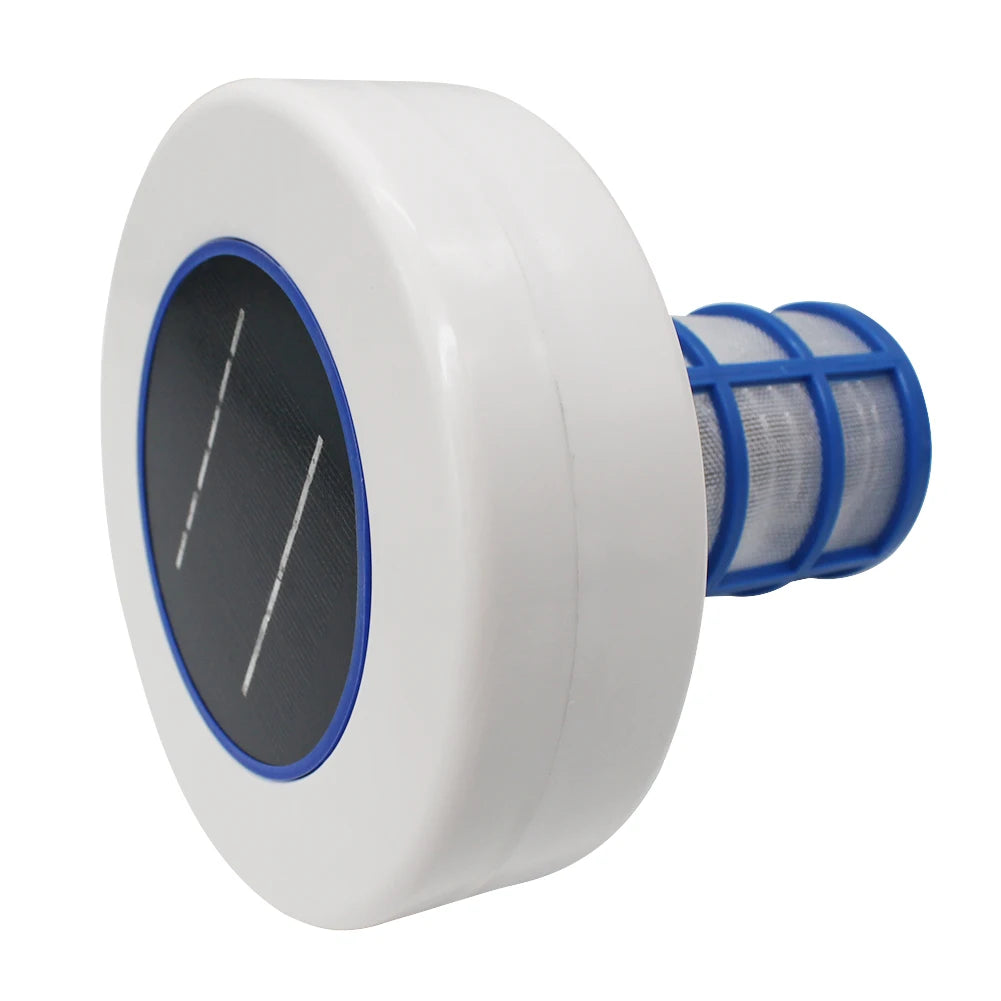 Beach Camp Solar Pool Ionizer Copper Silver Ion Swimming Pool Purifier Algae Resistance Lower Chlorine Outdoor Swim Water Purifier