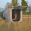 Single-Layer Waterproof Car Tent Tailgate Pop-Up SUV Tent for Camping Multipurpose Truck Tent for Car Campers