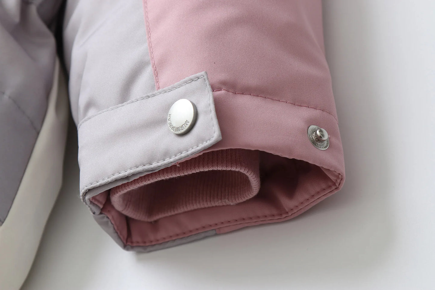 2025 Winter New Cross-Border Children's Jumpsuit Hooded Plus Velvet Padded Ski Suit with Zipper Closure for Baby Climbing