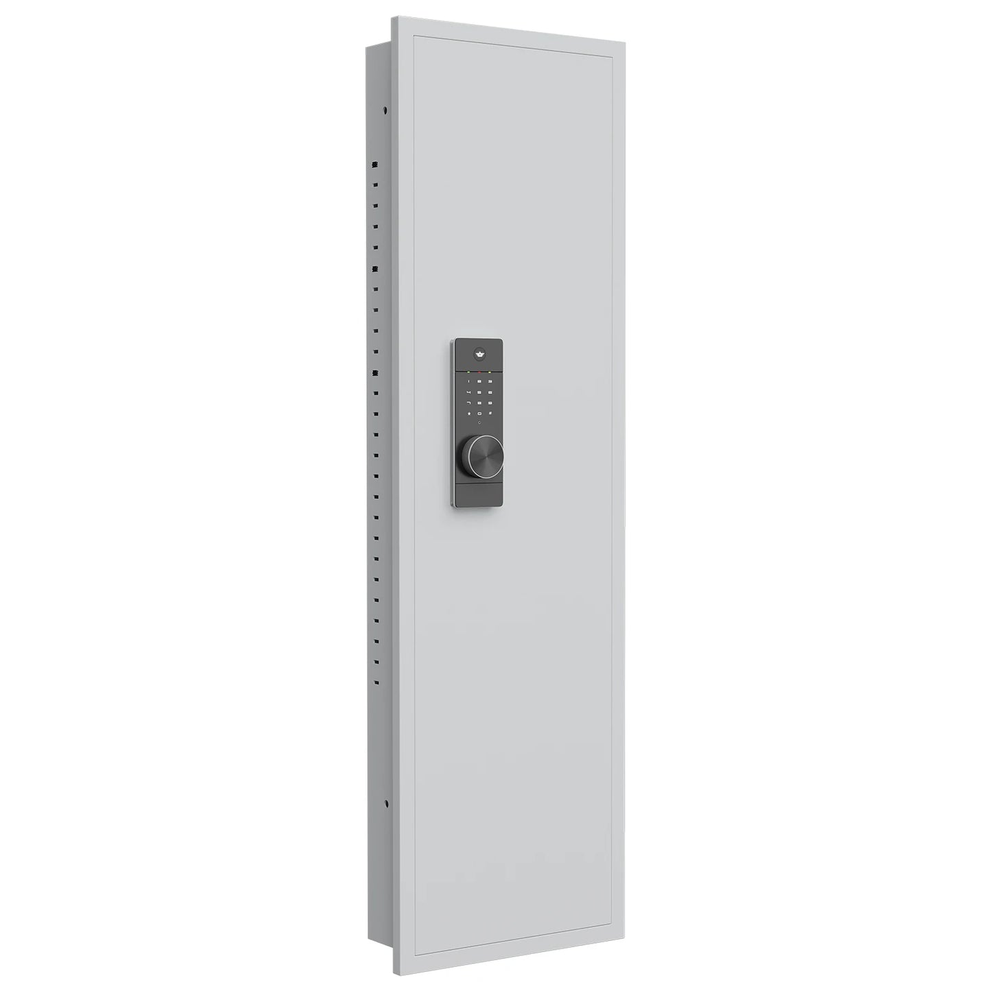 Beach Camp 53"Password Touch Panel In-Wall Safe White Digital FCJ Multifunctional Wall Safe for Firearms Valuables Hidden Gun Safe