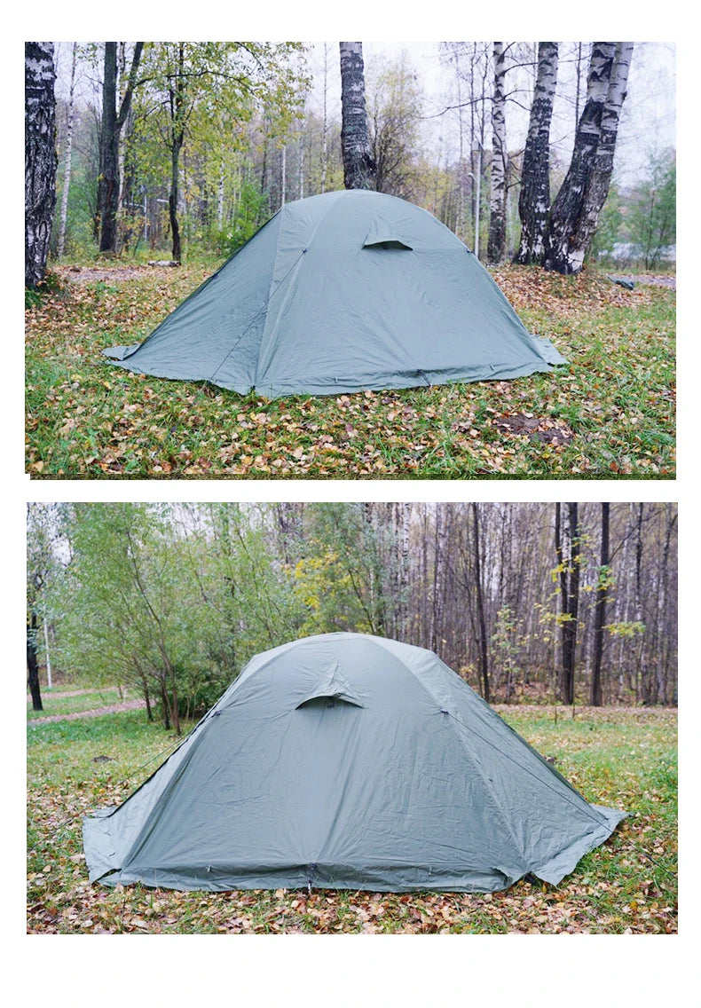 Beach Camp Blackdeer  3P Tent Backpacking Tent Outdoor Camping 4 Season Tent With Snow Skirt Double Layer Waterproof Hiking Trekking