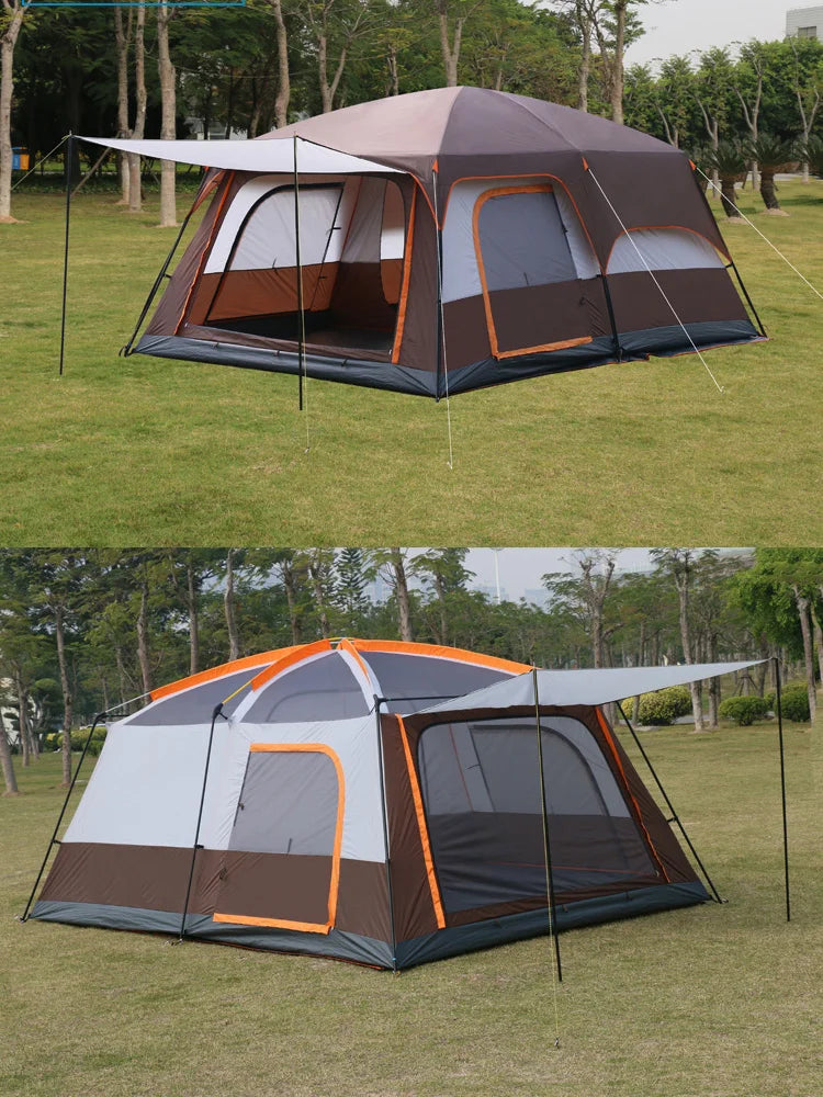 Beach Camp High Quality New Arrival Camping Tent and Outdoor Tent 4 Season 2 Rooms Waterproof Outdoor Tent