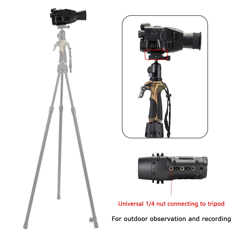 Beach Camp CY789 Night Vision Scope 1920p HD Night Vision Riflescope Monocular 940nm Infrared Hunting Night Vision Sight Cameras