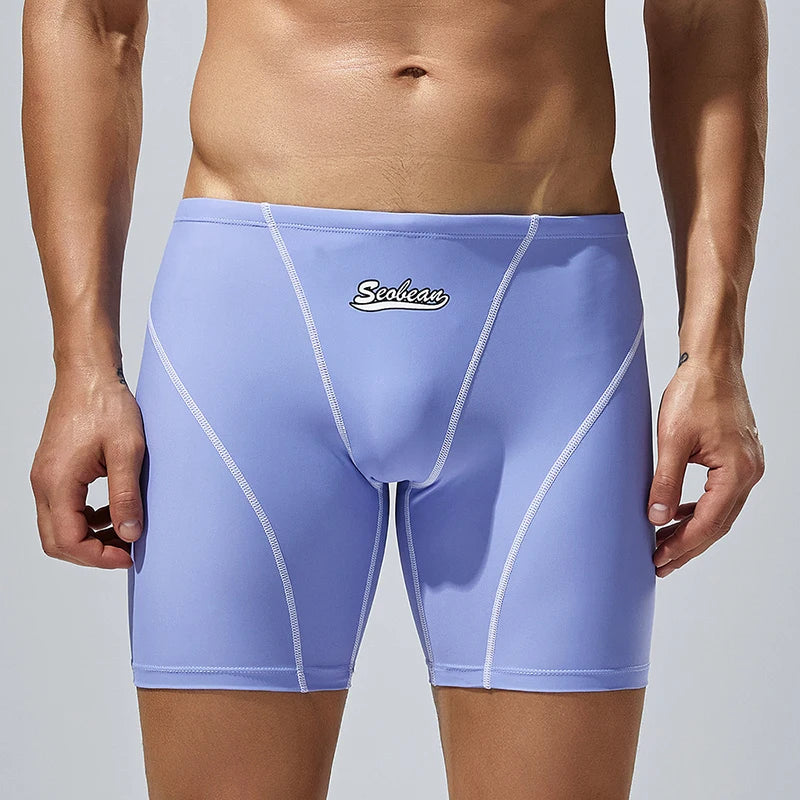 Beach Camp Men Swimsuits Swimwear Bathing Suit Man Fashion Rash Guard Big Size Swimming Trunks New Beachwear