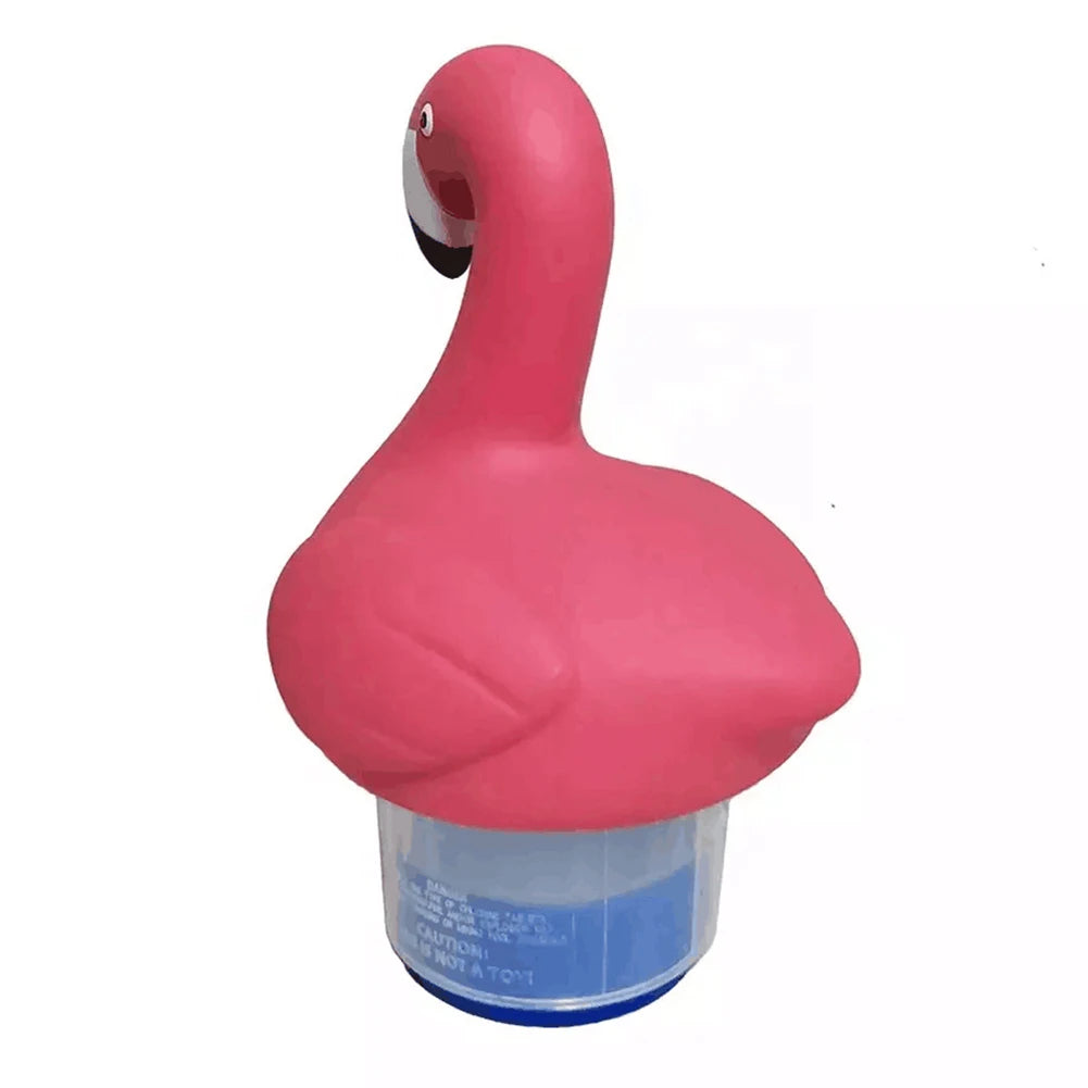 Solar Pool Chlorine Floater with Light Chlorine Tablet Floater Glow In The Dark Chlorine Floating Water Cleaner for Pool Hot Tub
