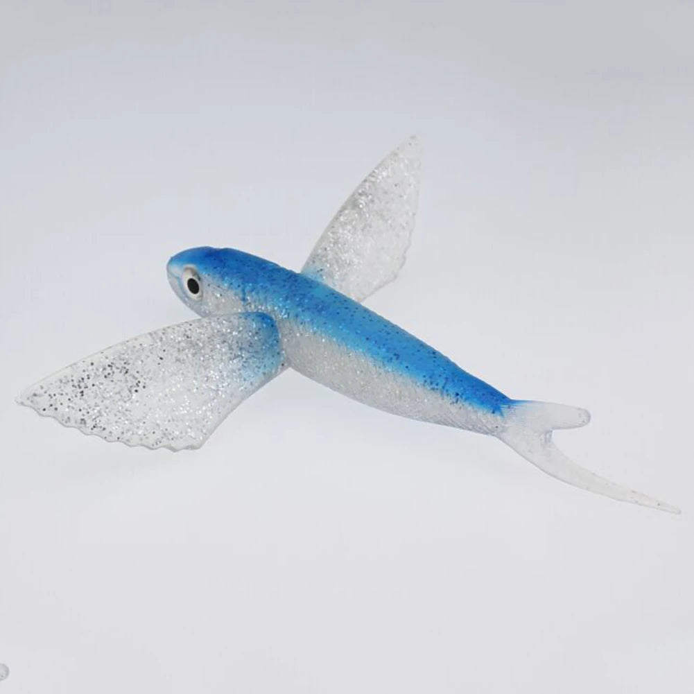 Fishing Lure Bait Sea Fishing Big Fish Flying Fish Soft Bait Tuna Lures Pink Trolling Bird Shaped Teaser for Fishing Tackle