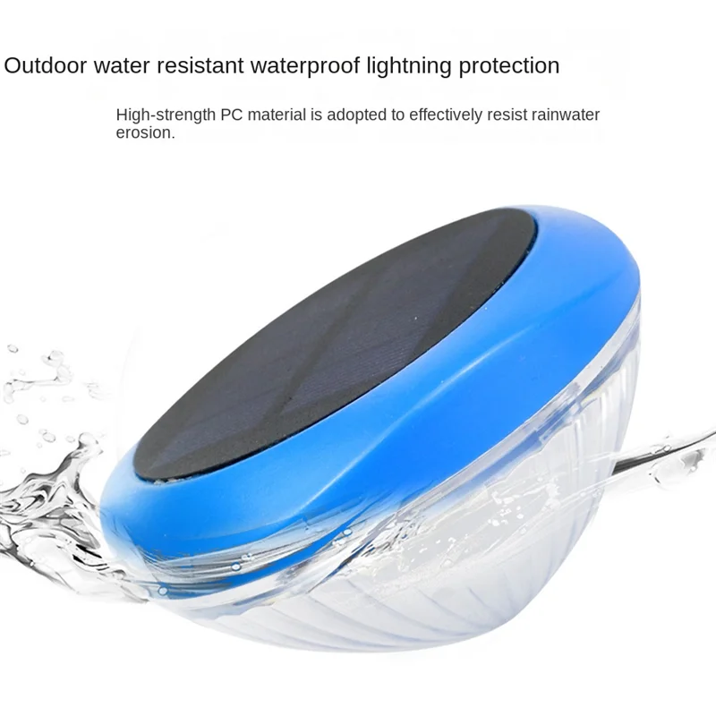 Beach Camp Solar Floating Pool LED Lights,Waterproof RGB Color Changing Pool Lights,Pool Accessories for Pool,Pond,Spa,Hot Tub