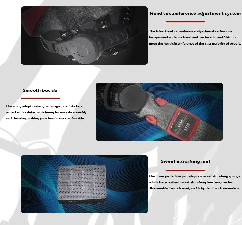 Beach Camp Cycling Safety Helmet Man Women Road Mountain Bike Helmet Outdoor Bicycle Skateboard Scooter Integrally-Molded Ultralight Helmet