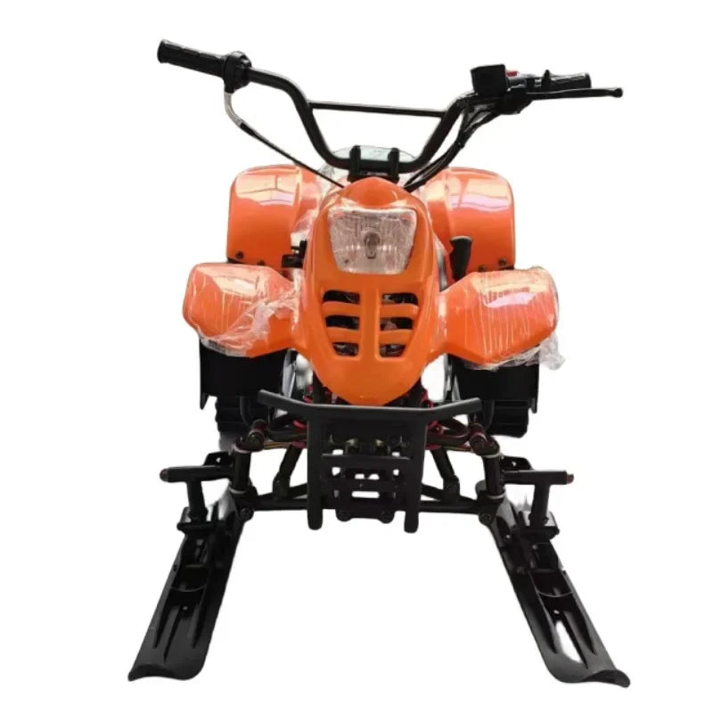 Beach Camp Snow Mobile 1700*600*500mm Track Snow Vehicle Tracked Wheeled 110CC Automatic (No Reverse Gear) 50KM/H For Children