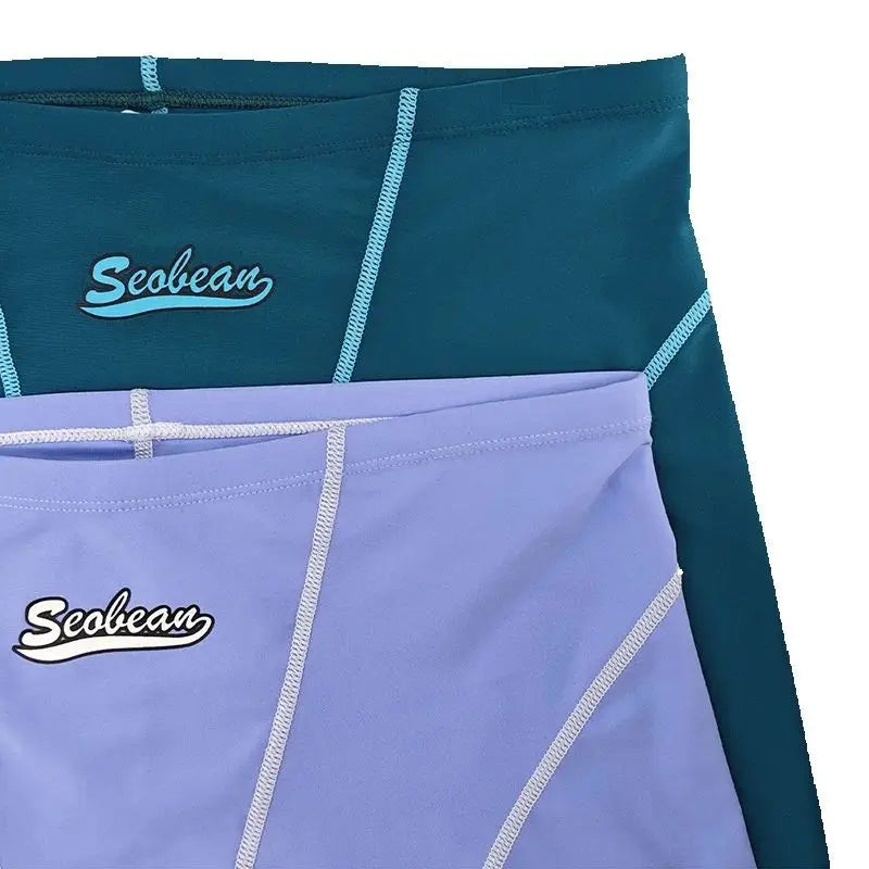 Beach Camp Men Swimsuits Swimwear Bathing Suit Man Fashion Rash Guard Big Size Swimming Trunks New Beachwear