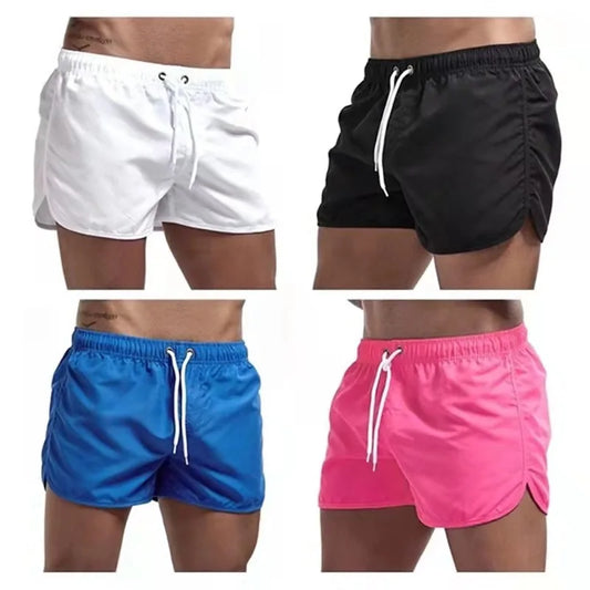 Beach Camp Men's Swim Shorts Swim Trunks Quick Dry Board Shorts Bathing Suit Breathable Drawstring With Pockets for Surfing Beach Summer