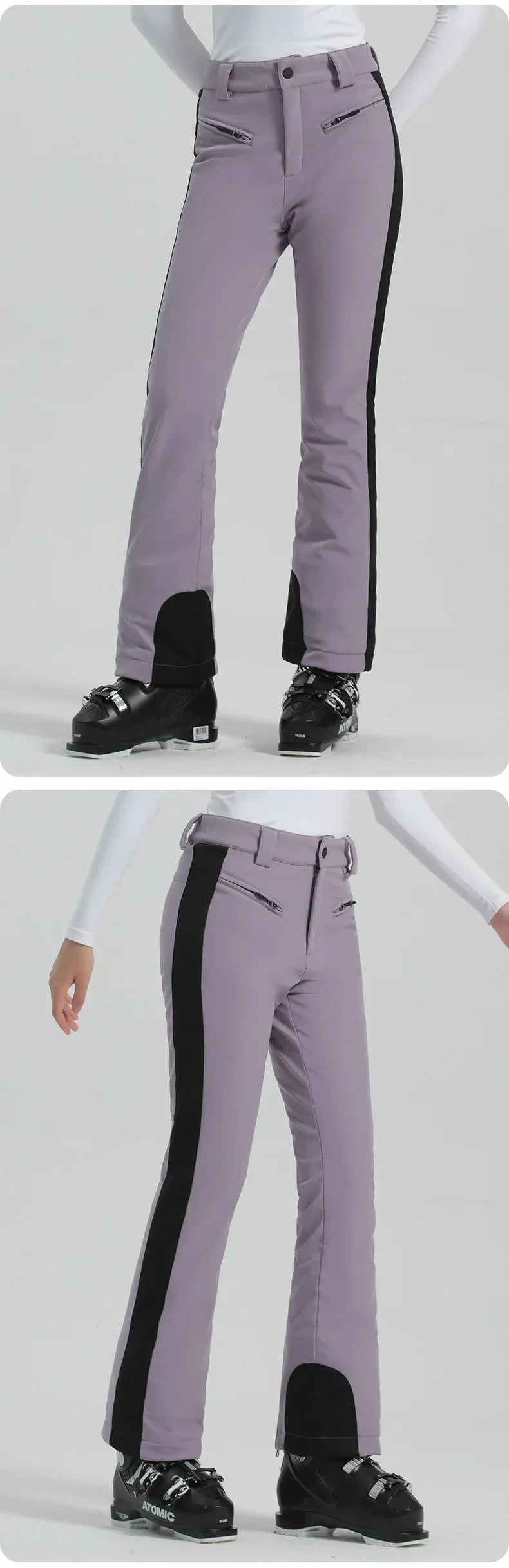 Beach Camp Female Slim Skiing Pants