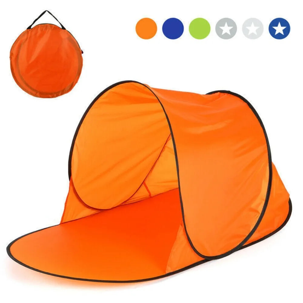 Outdoor Portable Automatically Pop Up Beach Tent Shade Sun Shelter UV Protection Camping Tent Useful Tent for Fishing Picnic
