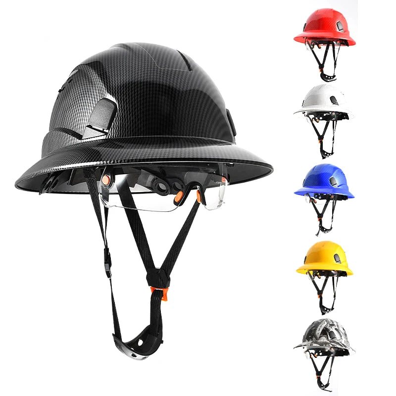 Beach Camp Cycling Helmet Construction Safety Helmet Breathable Worker Engineer Hard Hat High-altitude Operation Security Head Protection