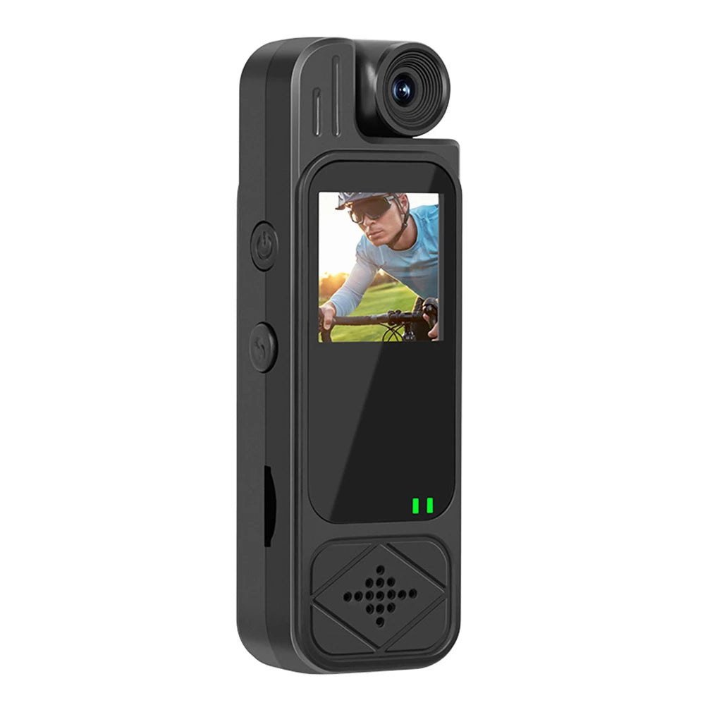 Beach Camp Full HD 1080P Mini Body Camera Body Mounted Camera Night Vision Digital Video Recorder 1.3inch Bodycam Police Camera