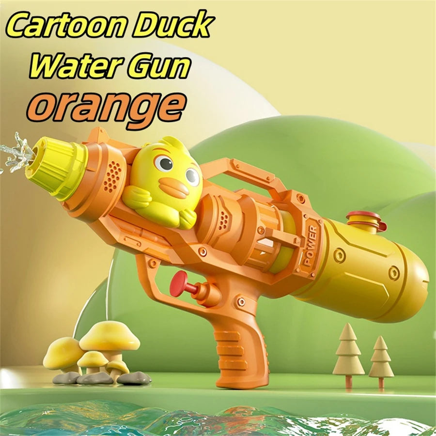 Beach Camp Dinosaurs, ducks, sharks, twin sprinklers, water gun toys, water fights, family gatherings, party games, water pools, beach toys