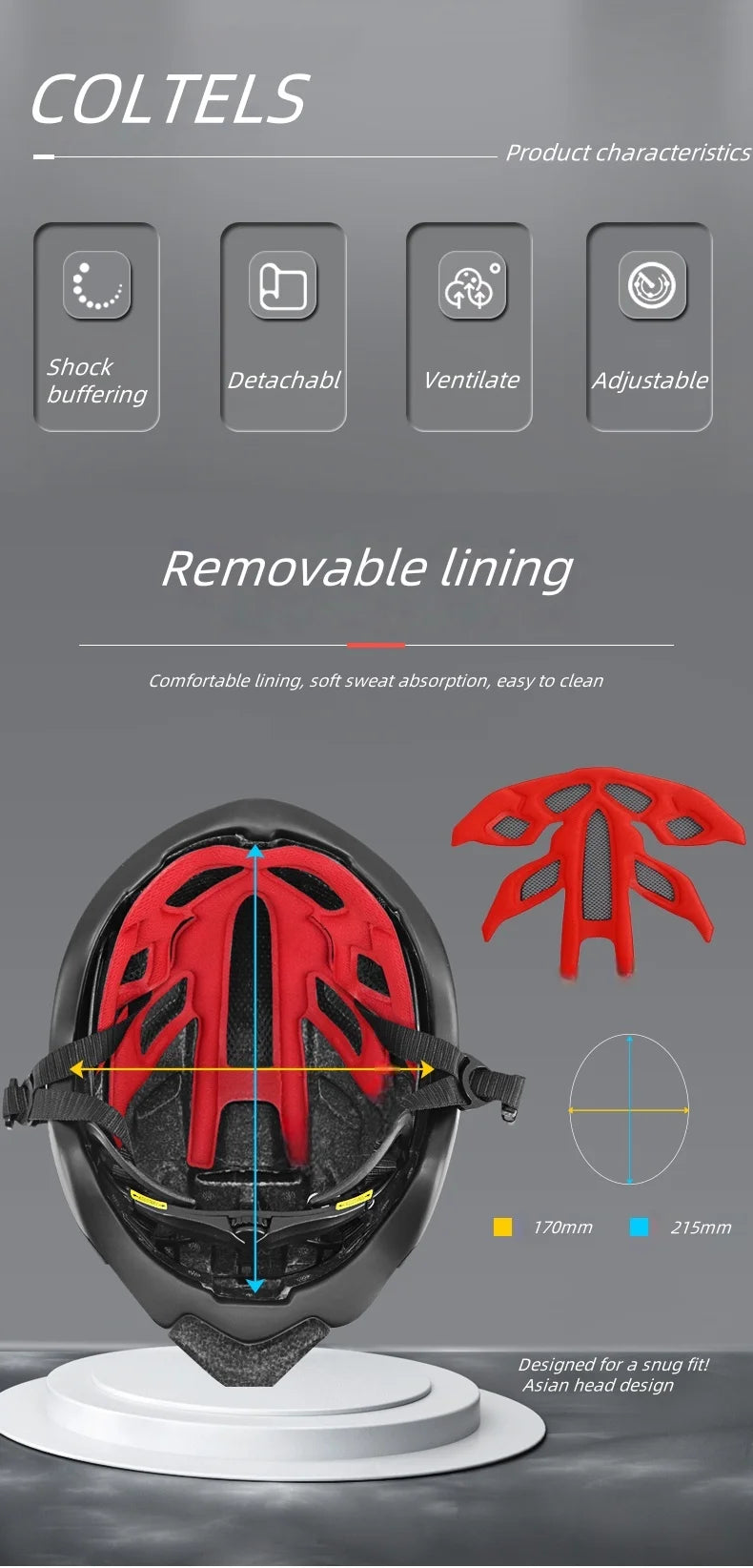 Beach Camp Riding helmet, adult cycling sports safety helmet, one-piece molding, edge wrapped, bottom wrapped, mountain road cycling helmet