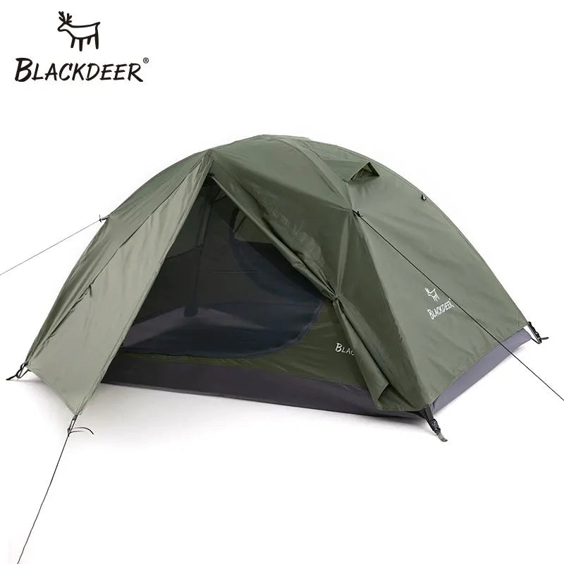 Beach Camp Blackdeer  3P Tent Backpacking Tent Outdoor Camping 4 Season Tent With Snow Skirt Double Layer Waterproof Hiking Trekking