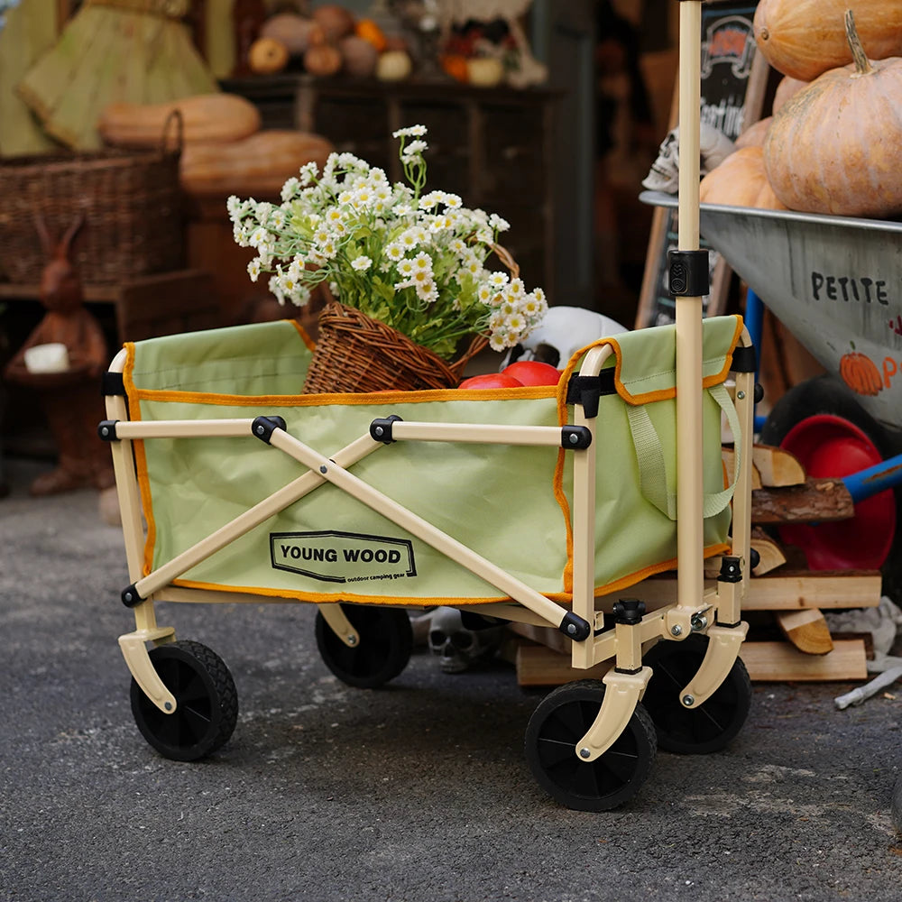 Beach Camp Camping carts are exquisite compact practical sturdy and have a strong load-bearing frame They are designed to be folded