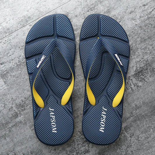 Beach Camp Fashion Blue Massage Sandals Men Flip Flops Sale Big Size 48 Casual Slides Men Non Slip Beach Slippers For Men chanclas hombre