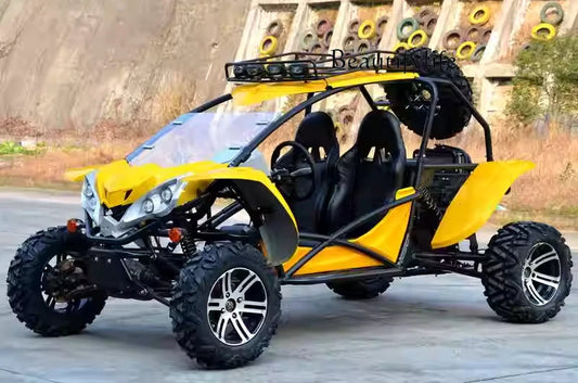 Beach Camp All Terrain ATV Kart Double Seater Motorcycle 4x4 Adult Gasoline 4x4 Electric Vehicle