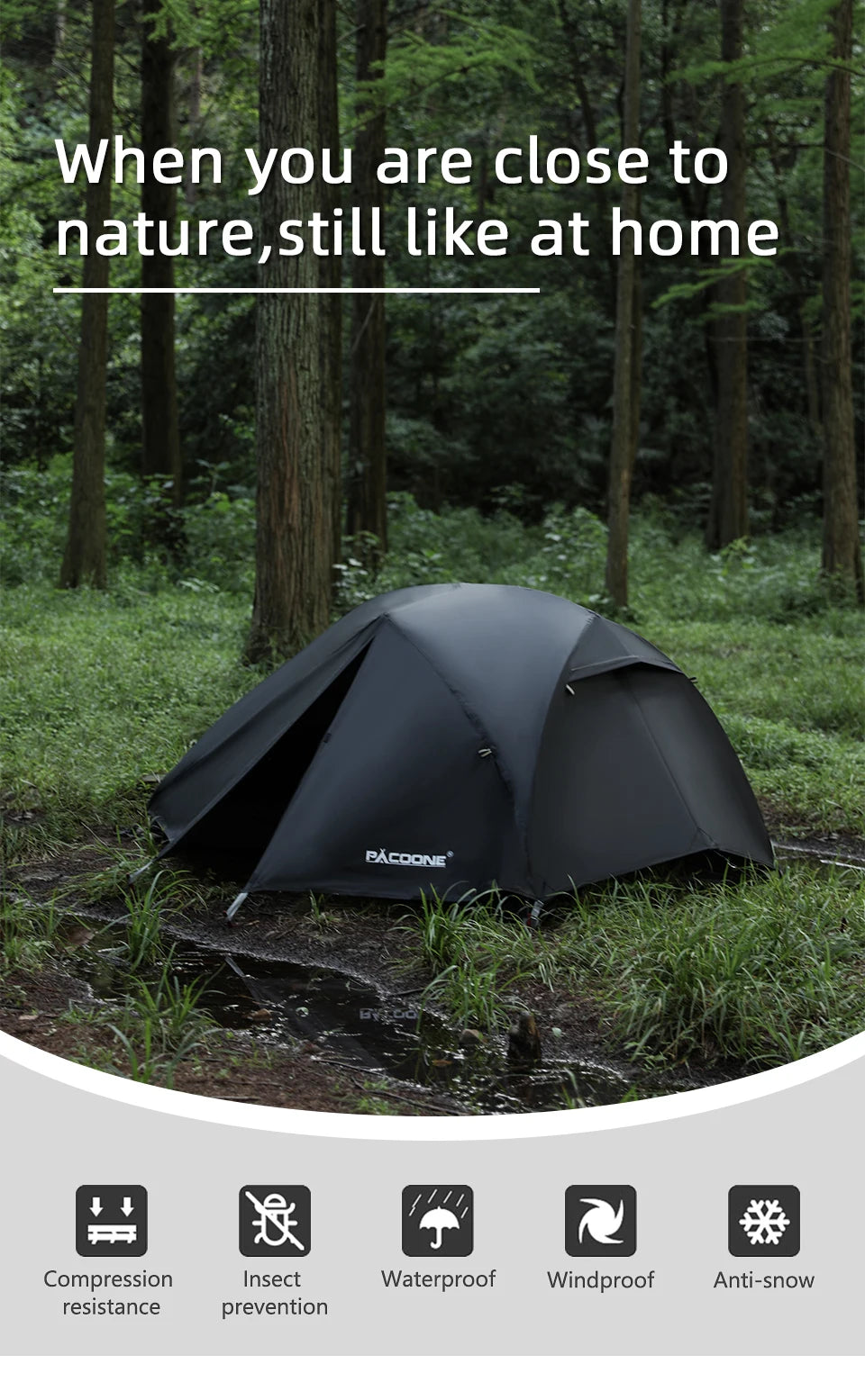 Beach Camp Ultralight 20D Nylon Camping Tent Portable Backpacking Cycling Tent Waterproof Outdoor Hiking Travel Tent Beach Tent New
