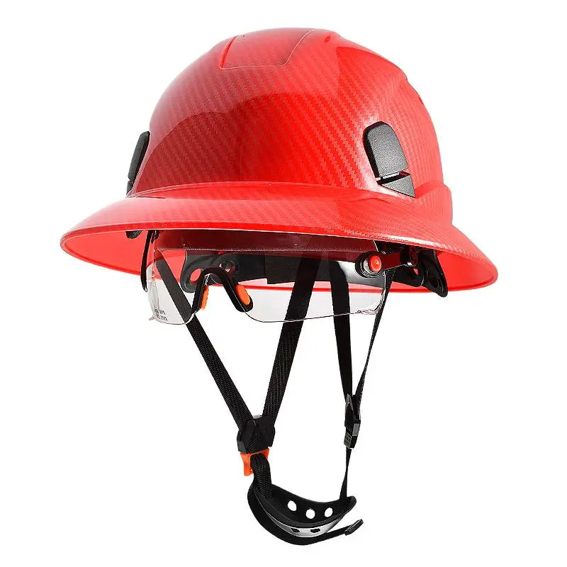 Beach Camp Cycling Helmet Construction Safety Helmet Breathable Worker Engineer Hard Hat High-altitude Operation Security Head Protection