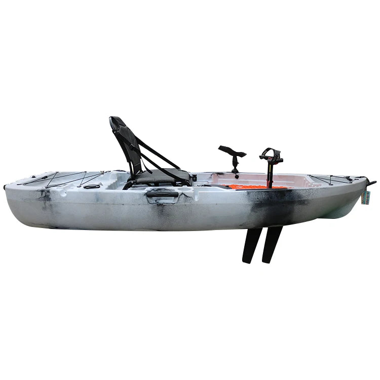 Beach Camp Kayak with Pedal Drive System and Accessories Sit on Top Fishing Canoe