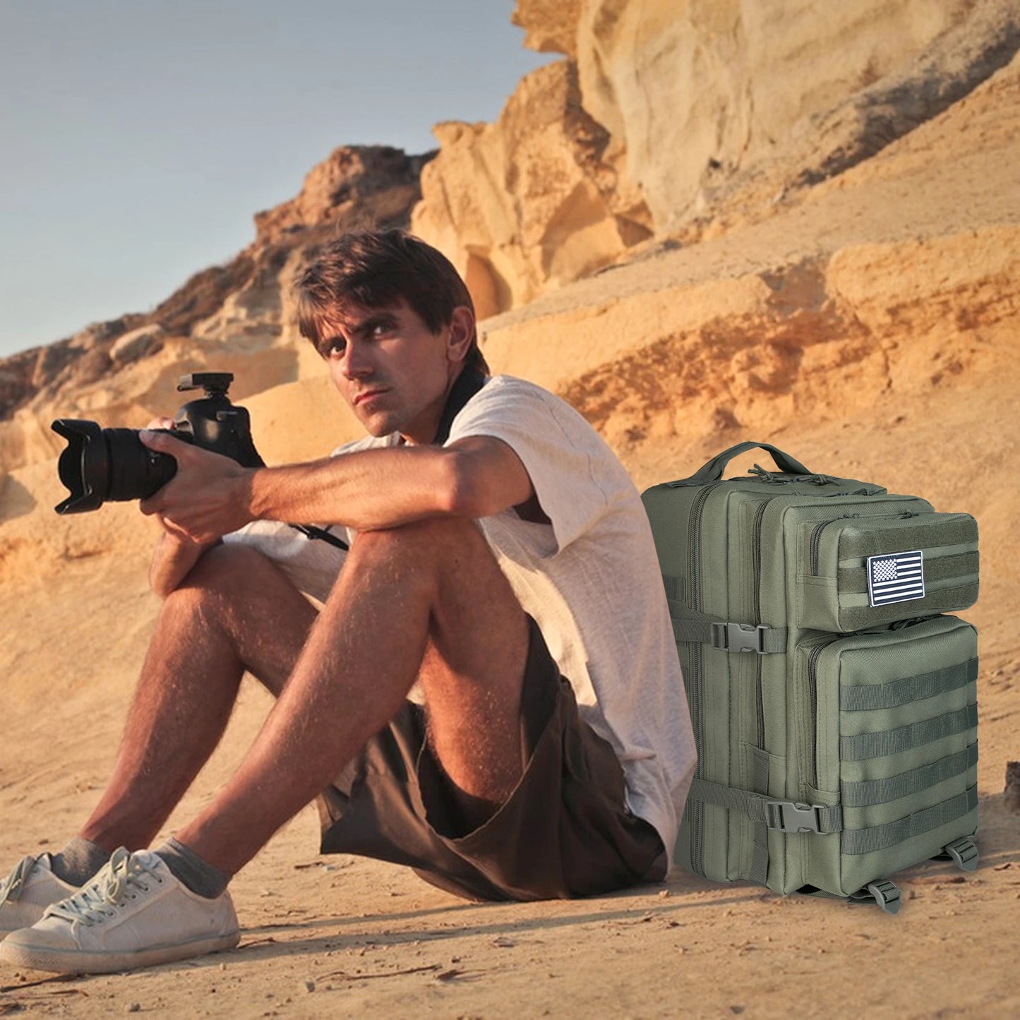 30L/45LHiking Hunting Tactical BackpackIdeal for Travel and Outdoor Activities Such as Routes,  Camping, Excursions and Hiking