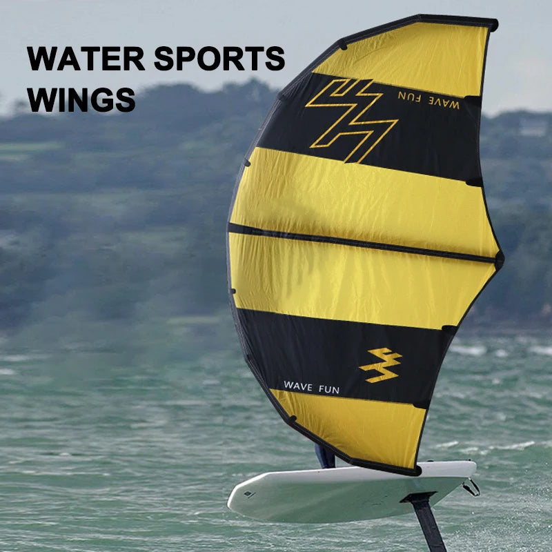 Beach Camp Inflatable Surfing Wind Wing Standing Upright Kite Unpowered Gliding Wing Hydrofoil Board Surfboard Handheld Water Sport