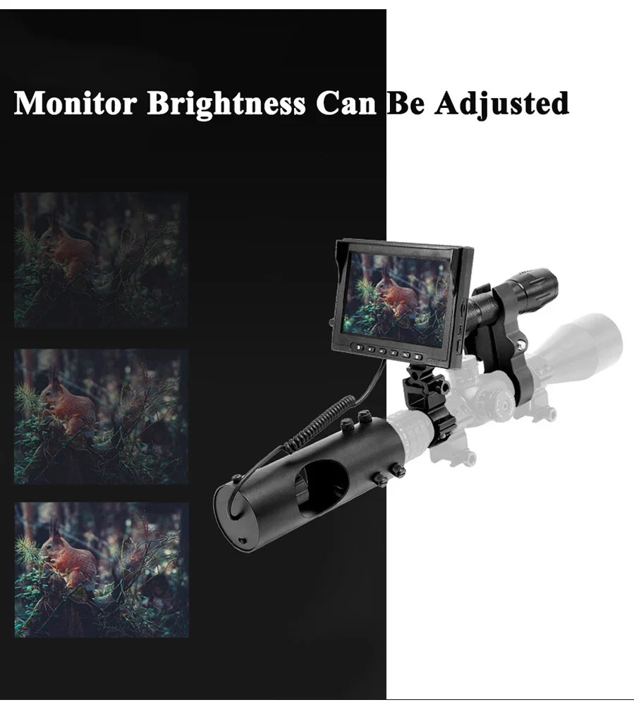 Beach Camp Night Vision Riflescope Hunting Scopes Optical Sight 850nm Infrared LED IR Waterproof Night Vision Hunting Camera