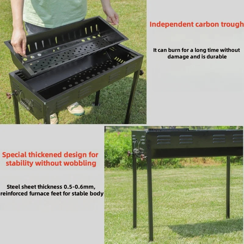 Japanese barbecue grills, portable picnic and camping barbecue grills, barbecue grills, household charcoal barbecue grills