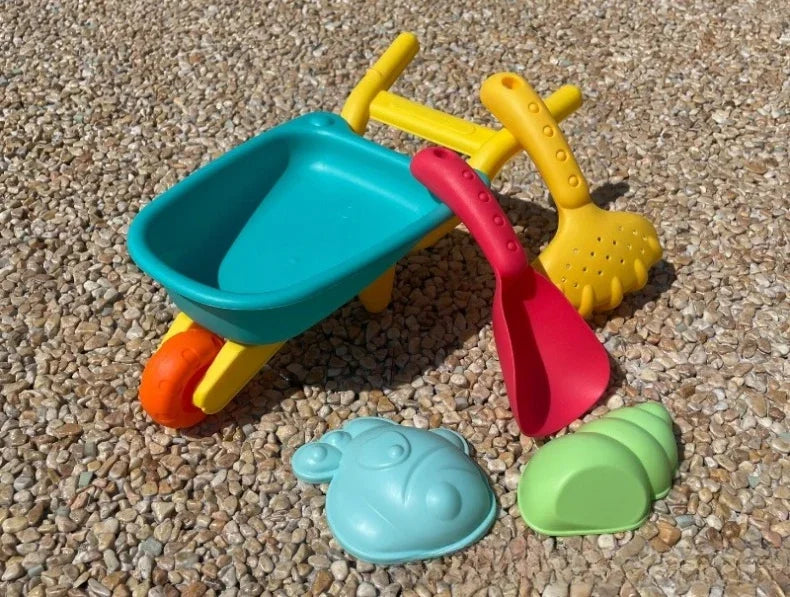 Beach Sand Play Set for Kids Shovel Molds Outdoor Toys for Family Summer Beach Trips Winter Snow Activities Nature Exploration